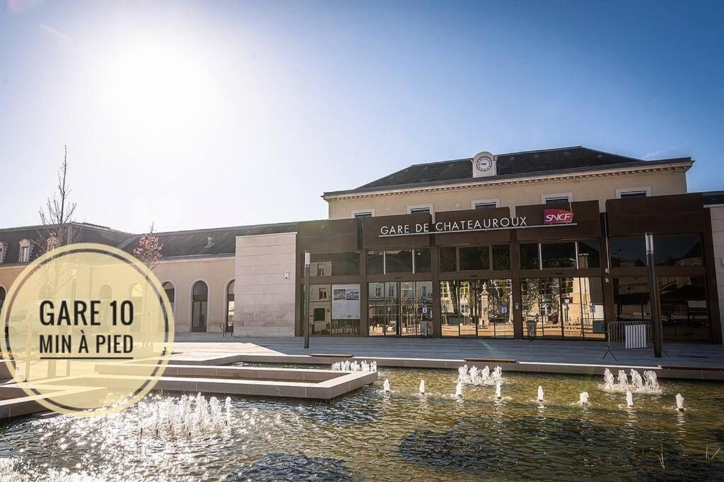 Le Petit Martial - Coeur De Ville,Refait A Neuf,Tout Equipe, Parking Châteauroux Exteriér fotografie